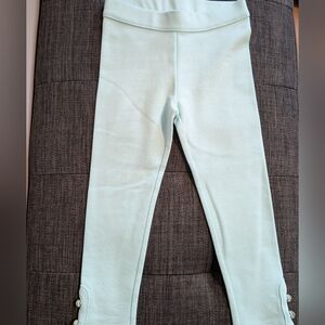 Janie and Jack button cuff ponte pant